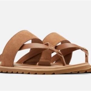 Sorel Ella II flip flops size 9.5 & 10